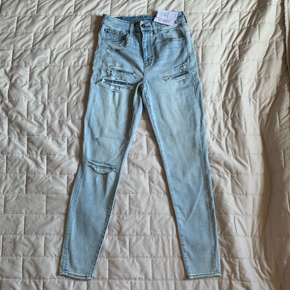 AE CURVY SUPER HIGH RISE JEGGING